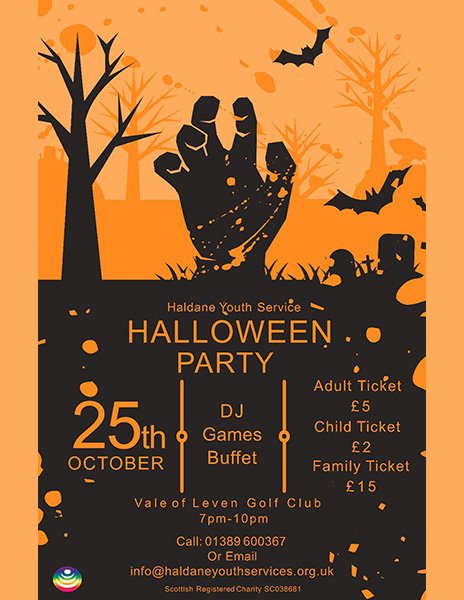 Haldane Youth Services Halloween Night 2024