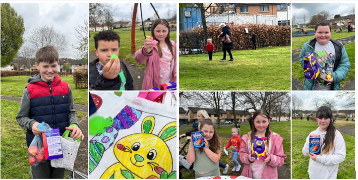 Easter Egg Hunt (14th April 2022) at Haldane Youth Services