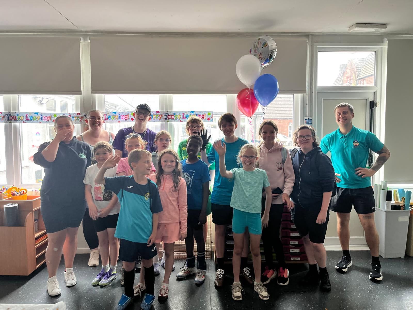 Today we celebrated Jay’s last day at Haldane Youth Services