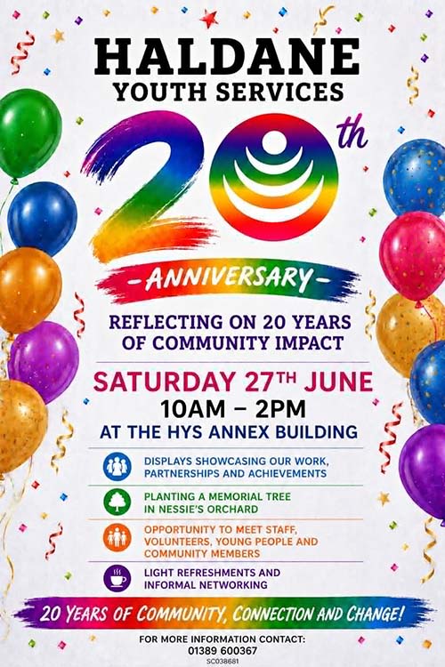 Haldane Youth Services 20th Anniversary celebrations