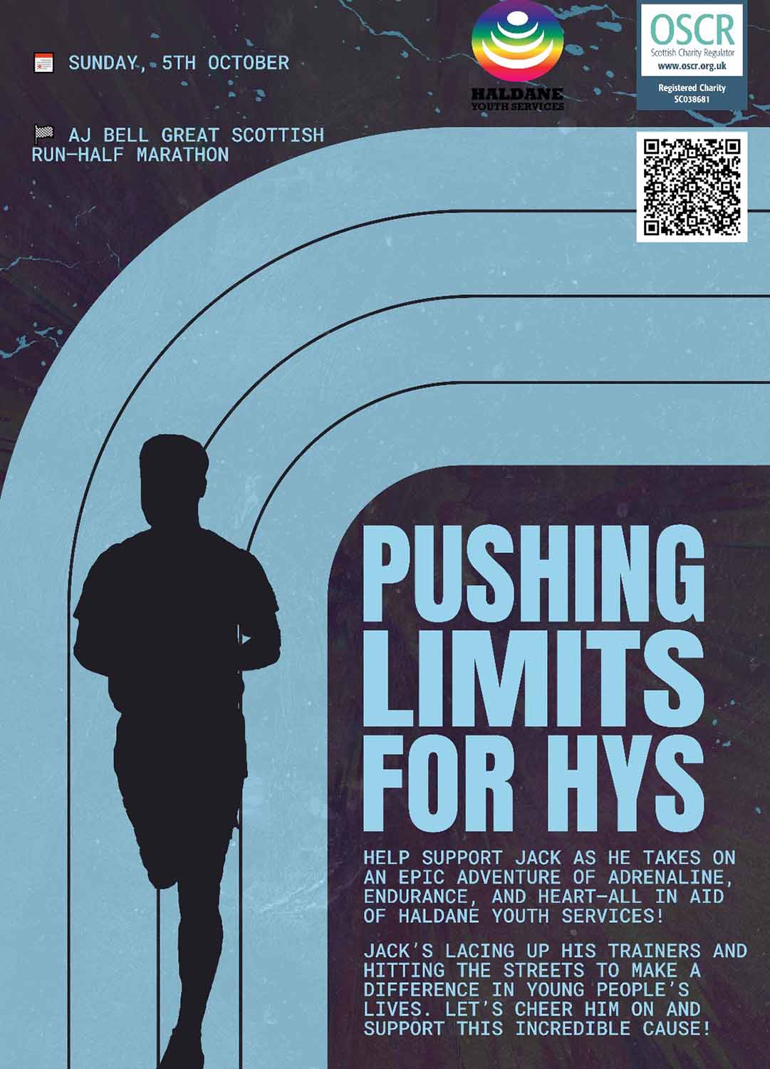 Jack going big for HYS Fundrasing